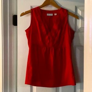 Red blouse in size small